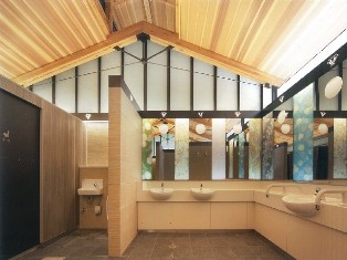 京都御苑：堺町公衆トイレ