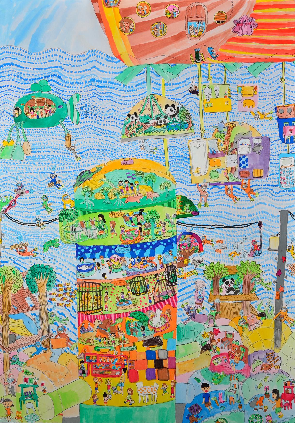 こんな海の都市をつくりたい。