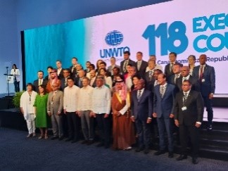 第118回UN Tourism執行理事会（ドミニカ・プンタカナ）の様子