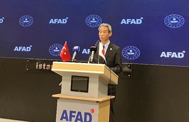 天河国土交通審議官による開会挨拶