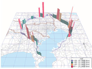 �a�؋y�ь�ʎ��̂̏󋵁i����16����3D�}�b�v��j �a�ؑ�������